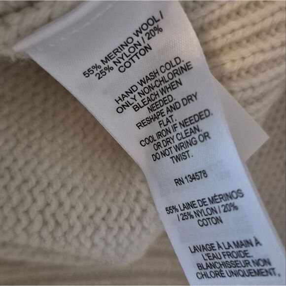 Vineyard Vines Nordic Fairisle Wool Blend Sweater Womens XS Turtleneck NWT - Picture 4 of 7